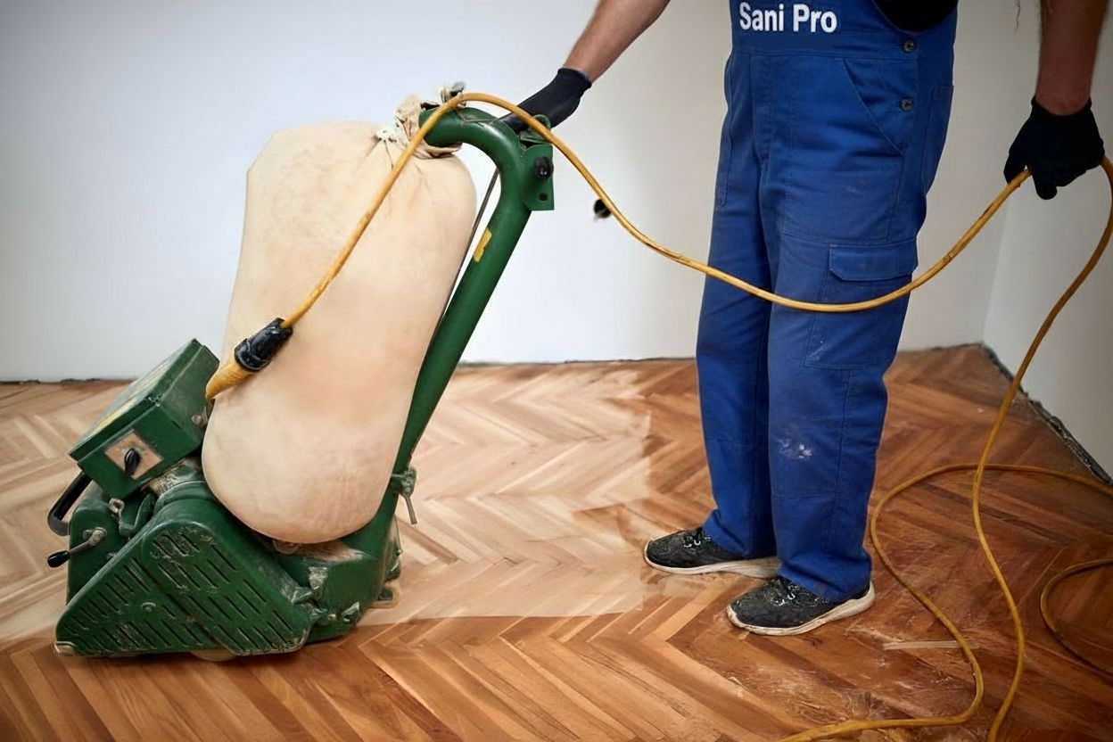 Hardwood floor refinishing and restoration service in Ontario — Elite Sani Pro