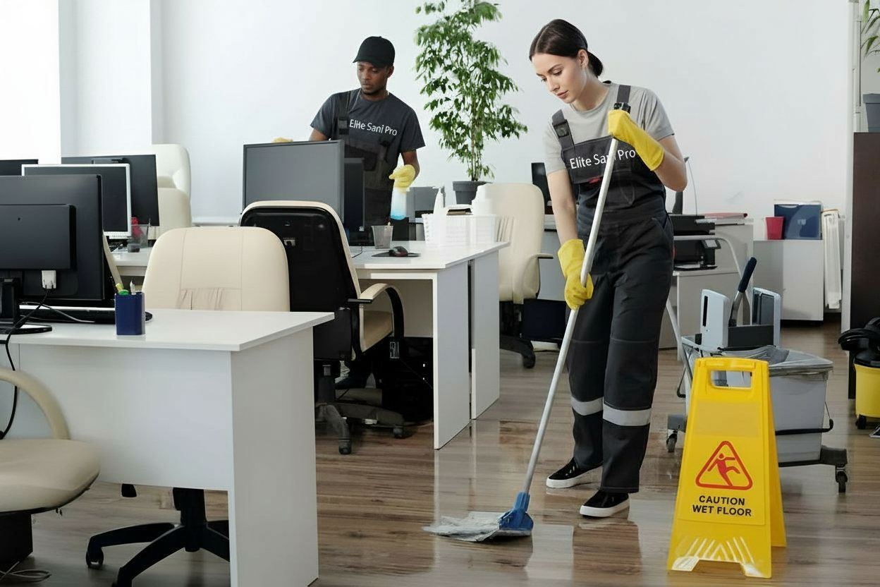 Professional office cleaning service in Ontario — Elite Sani Pro