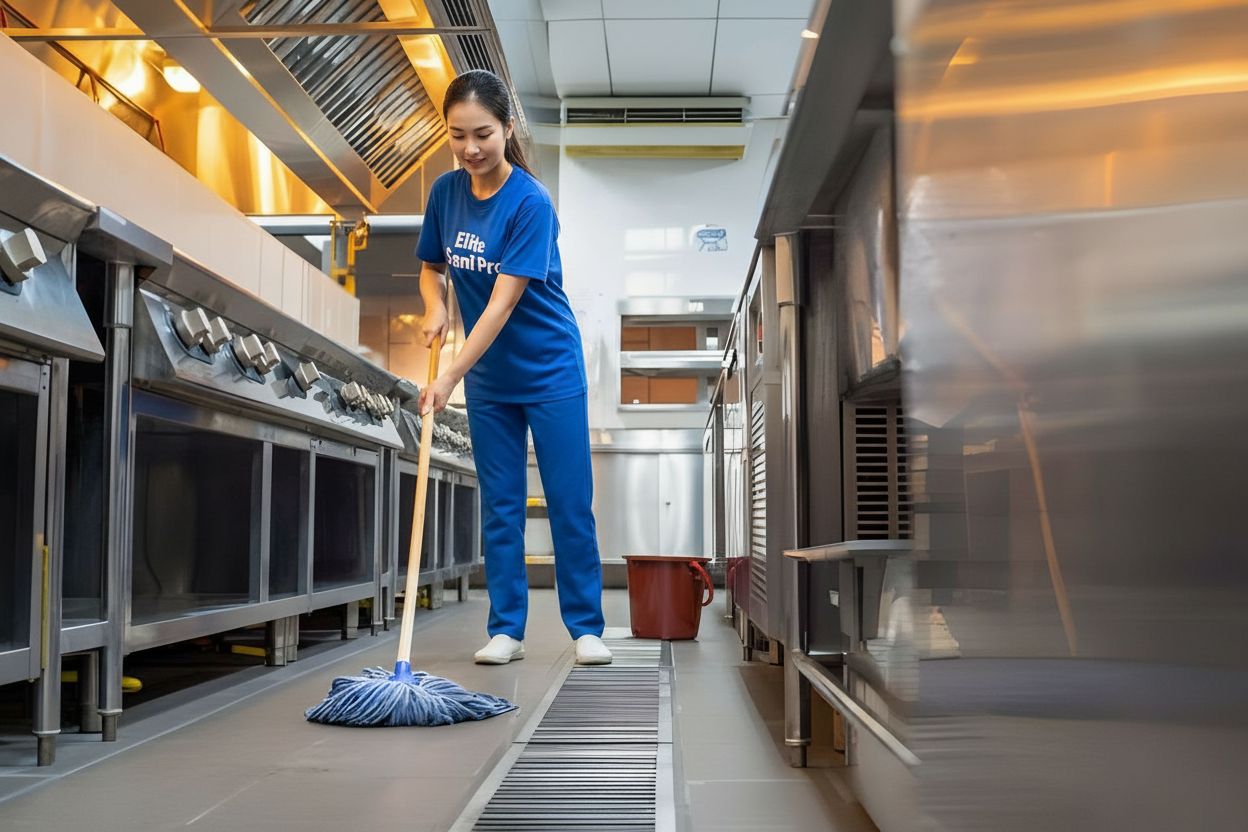 Restaurant and commercial kitchen cleaning service in Ontario — Elite Sani Pro