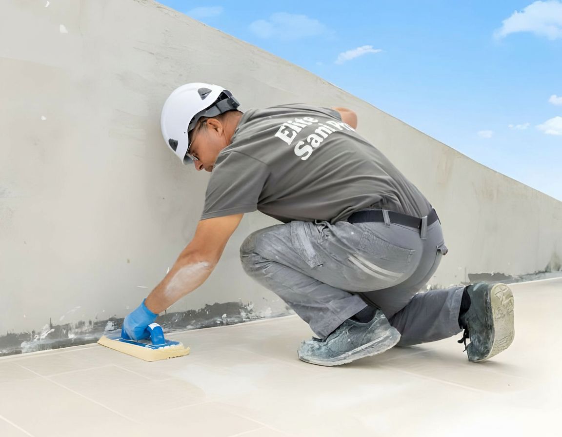 Tile regrouting and grout restoration service in Ontario — Elite Sani Pro